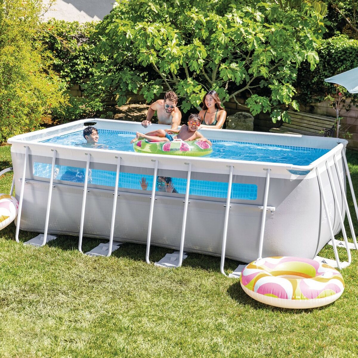 flyttbar pool Intex 400 x 122 x 200 cm